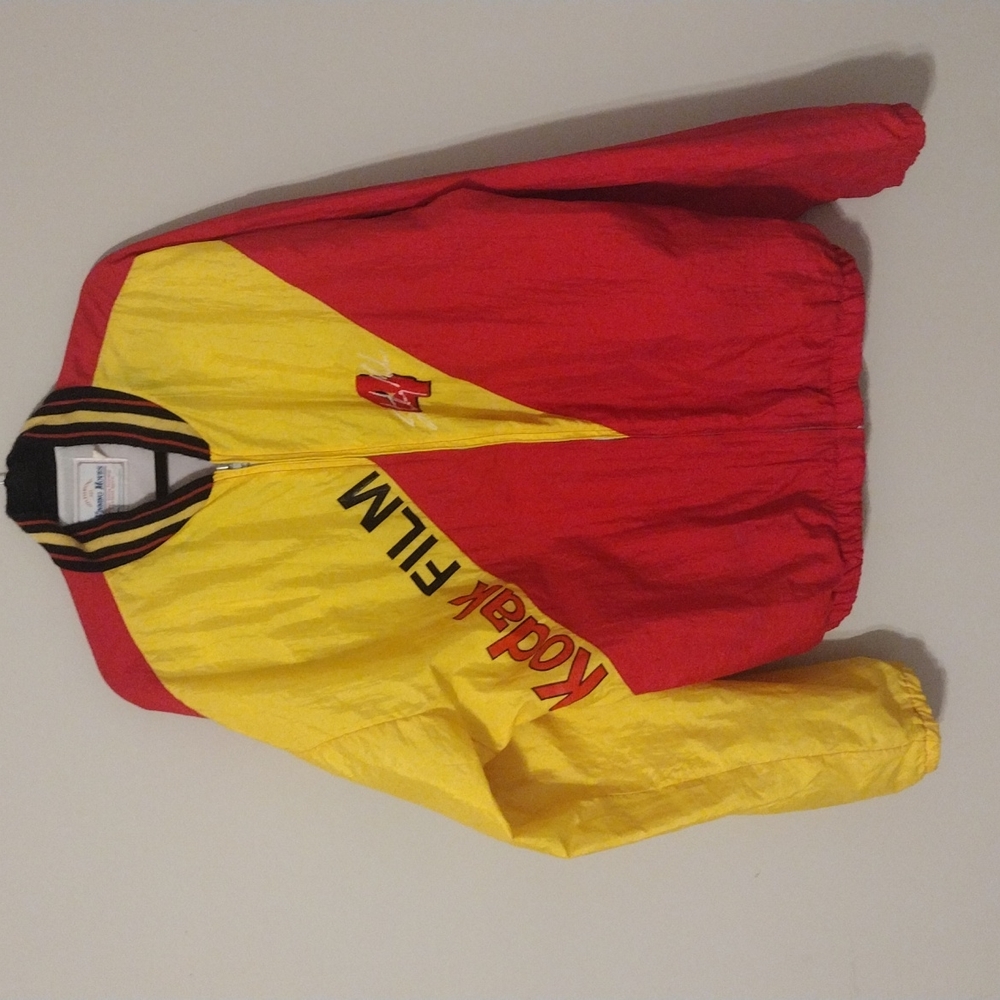 Vintage Kodak film racing #4 sterling marlin nylon jacket